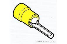 Kabelový kolík žlutý 2,5-6mm