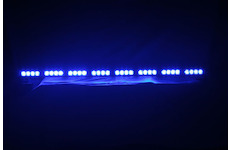 LED alej voděodolná (IP66) 12-24V, 32x LED 1W, modrá 955mm, STM KF758-8BLU