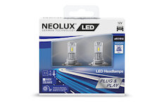 LED H7 12V 10W PX26d LED Headlight 6500K Cool White Neolux N499DWBS-2SCB