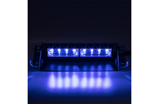 PREDATOR LED vnitřní, 8x LED 3W, 12V, modrý, STM KF741BLU