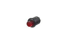 Spínač kulatý 6A červená LED, STM 47050