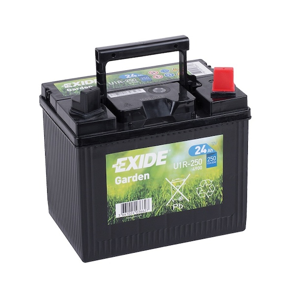 Startovací baterie EXIDE Garden EU1R-250 12V 24Ah 250A VA EX EU1R-250