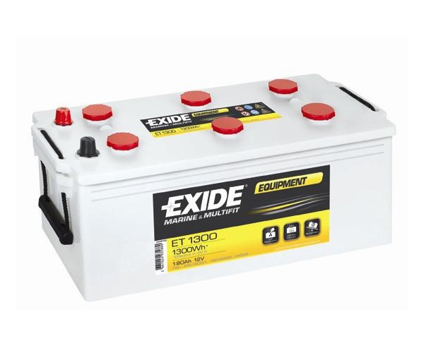 Trakční baterie EXIDE EQUIPMENT 12V 180Ah ET1300 VA EX ET1300