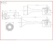 2-tónová fanfára 220mm, 12V s kompresorem černá ECE R28