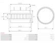 Stator alternátoru AS-PL AS0049