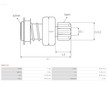 Pastorek startéru AS-PL SD5110