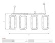 Stator startéru AS-PL SF0041