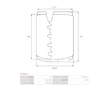 Stator startéru s magnety AS-PL SF3014S