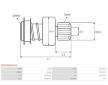Pastorek startéru AS-PL SD0185 (Bosch)