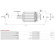 Rotor startéru AS-PL SA9025 (Letrika)