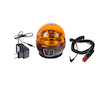 AKU LED maják, 12x3W oranžový, magnet, ECE R65 WLBAT180