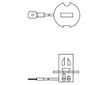 Autožárovka H3 12V 55W PK22s Gauss
