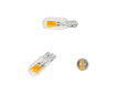 COB LED T10 teplá bílá, 12V, celosklo, 95COB-T10-3W