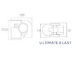 FIAMM elektropneumatická fanfára ULTIMATE BLAST 12V, 921939