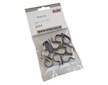 Kabelová příchytka nylonová (P-clip) 12,7 mm – sada 10 ks