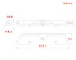 Kamera 4 pin pro Iveco Daily 2014-2023, AHD, CVBS, svcIV02NPA