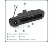 Kamera AHD, CVBS do vozu Ford v madle kufru, C-FO08AHD