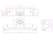 Kamera pro Citroen Jumper, Fiat Ducato, Peugeot Boxer, AHD, CVBS, svcFA01NPA