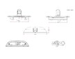 Kamera pro Ford Transit Courier 2023-, AHD, CVBS, svcFO11NPA