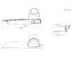 Kamera pro Ford Transit Custom 2015-, AHD, CVBS, svcFO10NPA