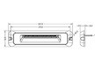 LED osvětlení interiéru, exteriéru, 10-30V, 15W, ECE R10, IP67, bílé, brb207W