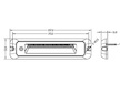 LED osvětlení interiéru, exteriéru ,10-30V, 15W, ECE R10, IP67, černé dotykové, brb207BCT