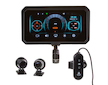 Monitor 6 palců na motocykl s Apple CarPlay, Android auto, Bluetooth, DVR, GPS, ds-601caDVRM