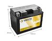 Motobaterie Varta AGM 12V 9Ah 509901020, YTZ12S-BS