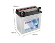 Motobaterie Varta SLI 12V 7Ah 507012007, 12N7-3B