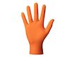 Pracovní rukavice Power  GRIP - oranžové vel. M - 50 ks