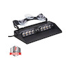 Predator LED vnitřní, 8x LED 3W, 12 - 24V, oranžový, ECE R10, KF734