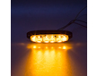 Profi výstražné LED světlo vnější, oranžové, 12 - 24V, ECE R65, 911-X6
