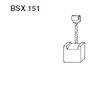 Sada uhlíků startéru - Bosch 1007014143  RC BSX151