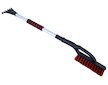 Teleskopická škrabka s košťátkem 90 - 120 cm, hliníková tělo, měkká rukojeť