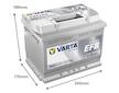 Varta Dynamic EFB N60 560500064K262 12V 60Ah 640A