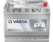 Varta Dynamic EFB N72 572501076K262 12V 72Ah 760A