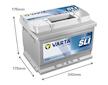 Varta Dynamic SLI D59 560409054K262 12V 60Ah 540A