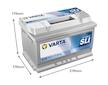 Varta Dynamic SLI E38 574402075K262 12V 74Ah 750A