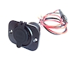 Vodotěsná palubní zásuvka CL (autozapalovač) 12V/24V – vestavná