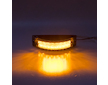 Výstražné LED světlo vnější, oranžové, 12 - 24V, KF188