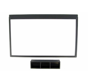2DIN redukce pro Nissan Micra (K12) 2003-2010 s 1DIN rádiem z výroby, STM 10882
