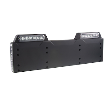 4x Predator 6x4W LED pod SPZ, 12 - 24V, modrý, ECE R65, BRRZ02B