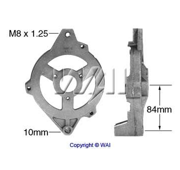 Víko alternátoru - Delco 1989634
