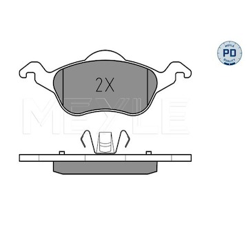 Sada brzdových destiček, kotoučová brzda Meyle 025 231 5419/PD