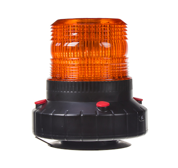 AKU LED maják, 60x0,5W oranžový, magnet ECE R10, STM WLBAT190