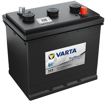 Autobaterie Varta Pro Motive Black 6V,112Ah, I11, 112025051