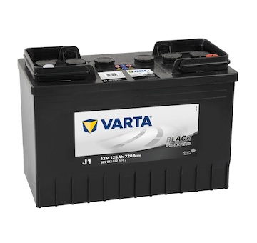 Autobaterie Varta Promotive Black J1 12V 125Ah 720A 625012072