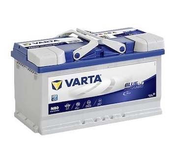 Autobaterie Varta Start-Stop EFB N80 12V 80Ah 730A 580500080