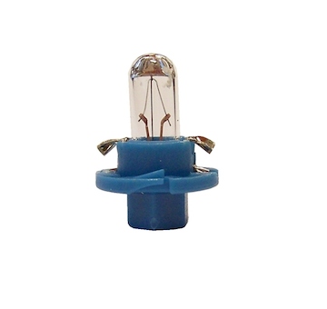 Autožárovka - 12V 1,8W patice B8,4d - modrá