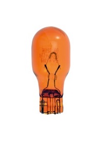 Autožárovka - 12V 16W patice W2.1X9.5d - oranžová
